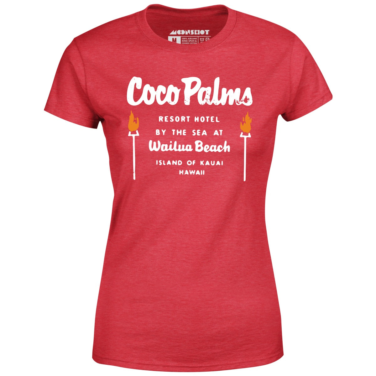 Coco Palms - Hawaii - Vintage Tiki Bar - Women's T-Shirt