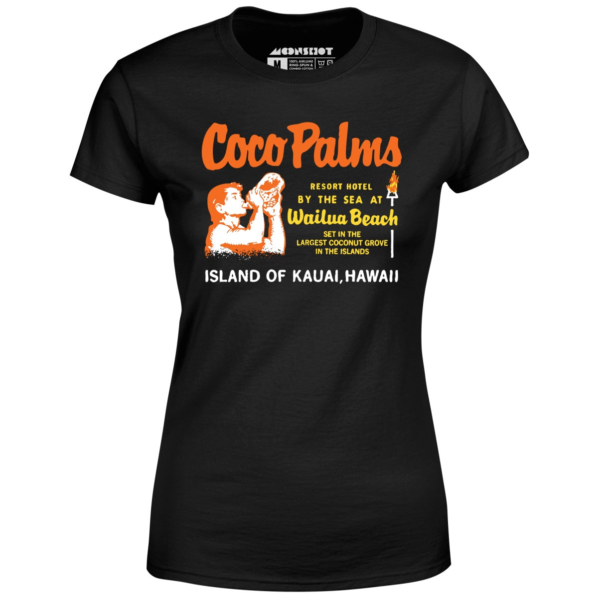 Coco Palms v2 - Hawaii - Vintage Tiki Bar - Women's T-Shirt