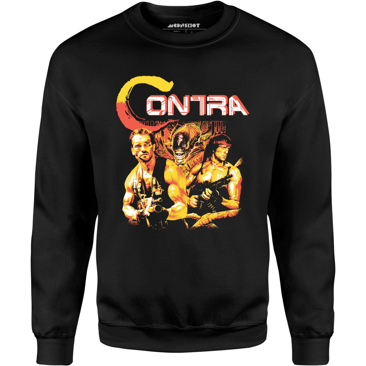 Contra Action Heroes Mashup Parody - Unisex Sweatshirt