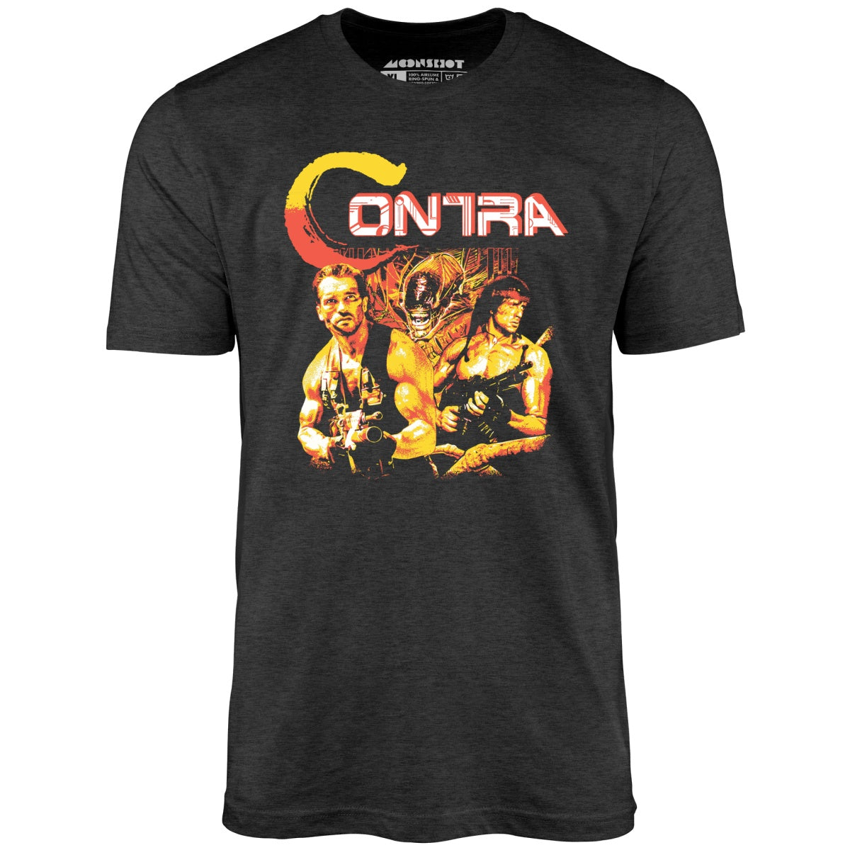 Contra Action Heroes Mashup Parody - Unisex T-Shirt