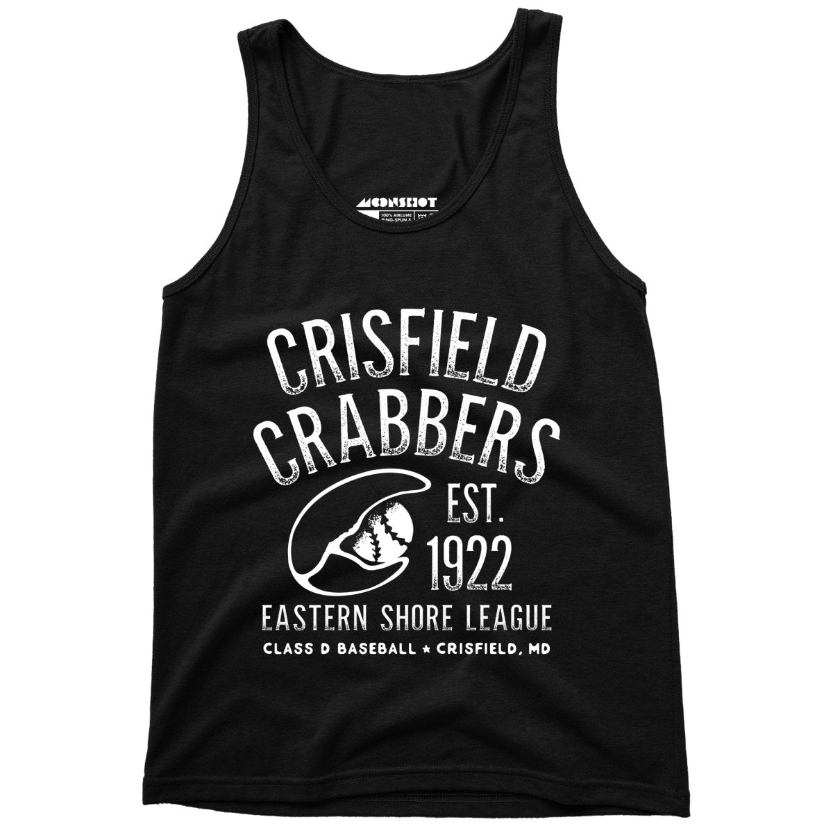 Crisfield Crabbers - Maryland - Vintage Defunct Baseball Teams - Unisex Tank Top