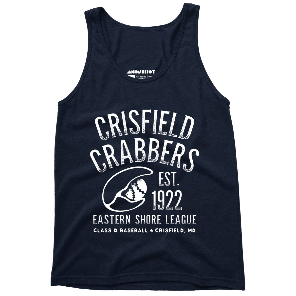 Crisfield Crabbers - Maryland - Vintage Defunct Baseball Teams - Unisex Tank Top