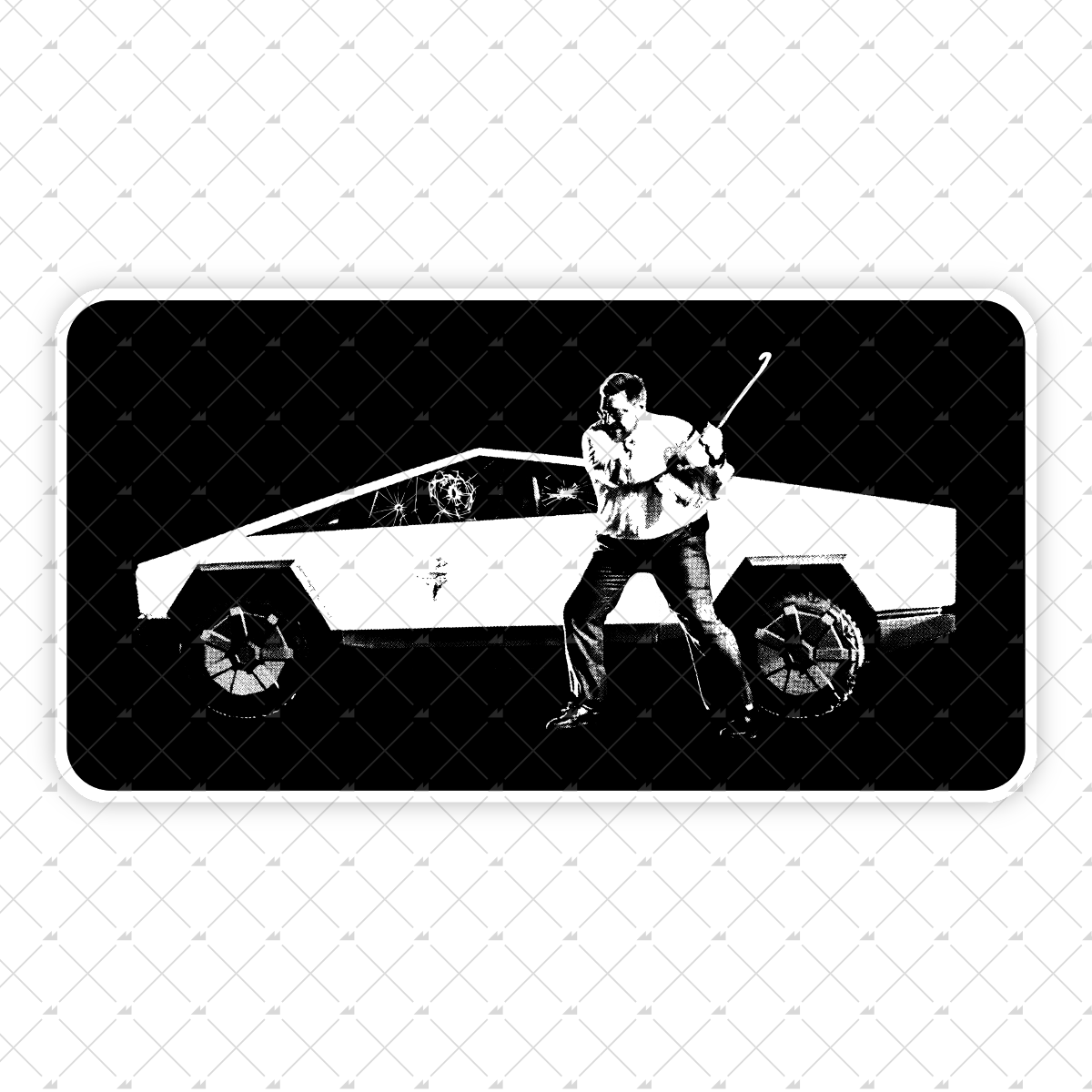 Cyber Walter - Sticker