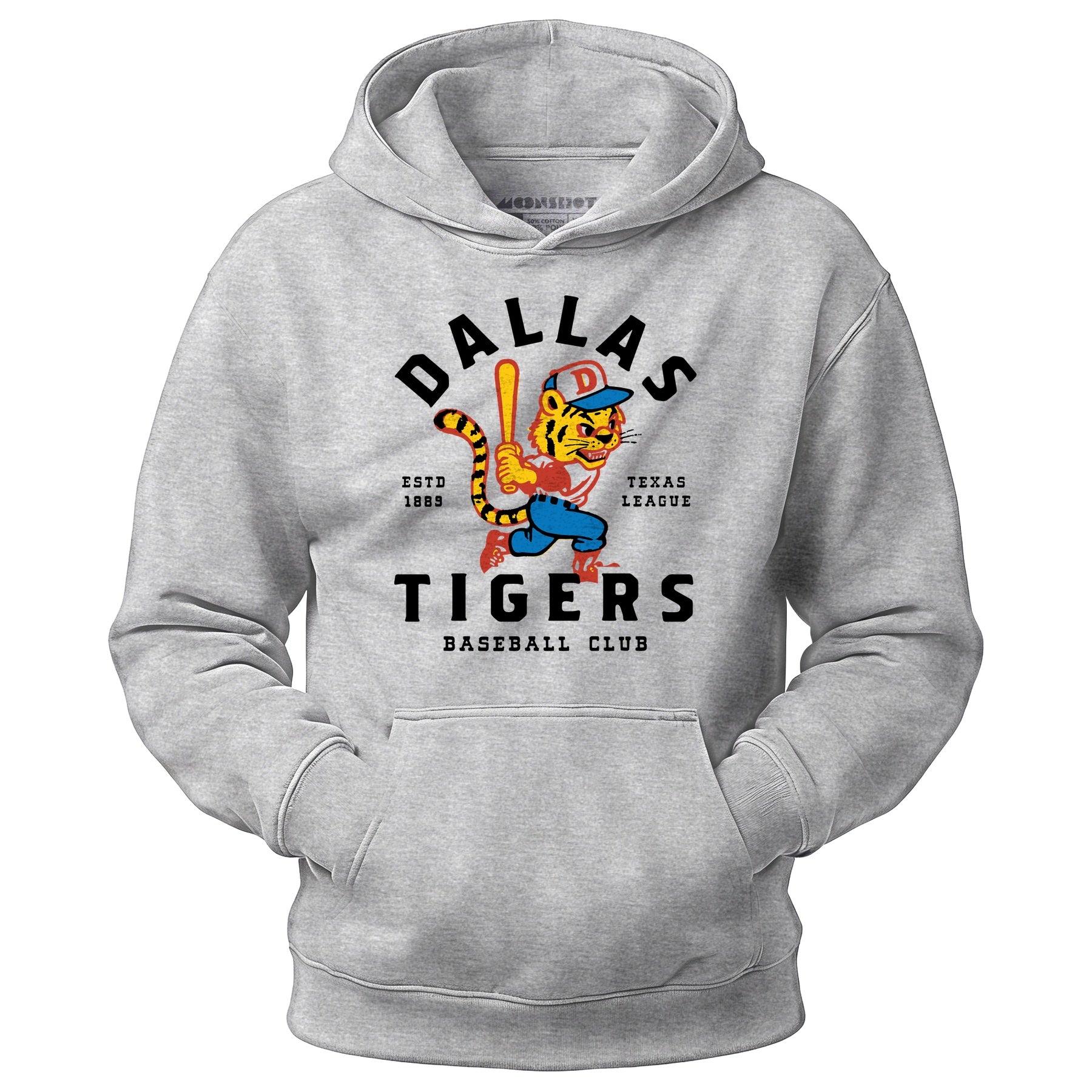 Dallas Tigers - Texas - Vintage Defunct Baseball Teams - Unisex Hoodie