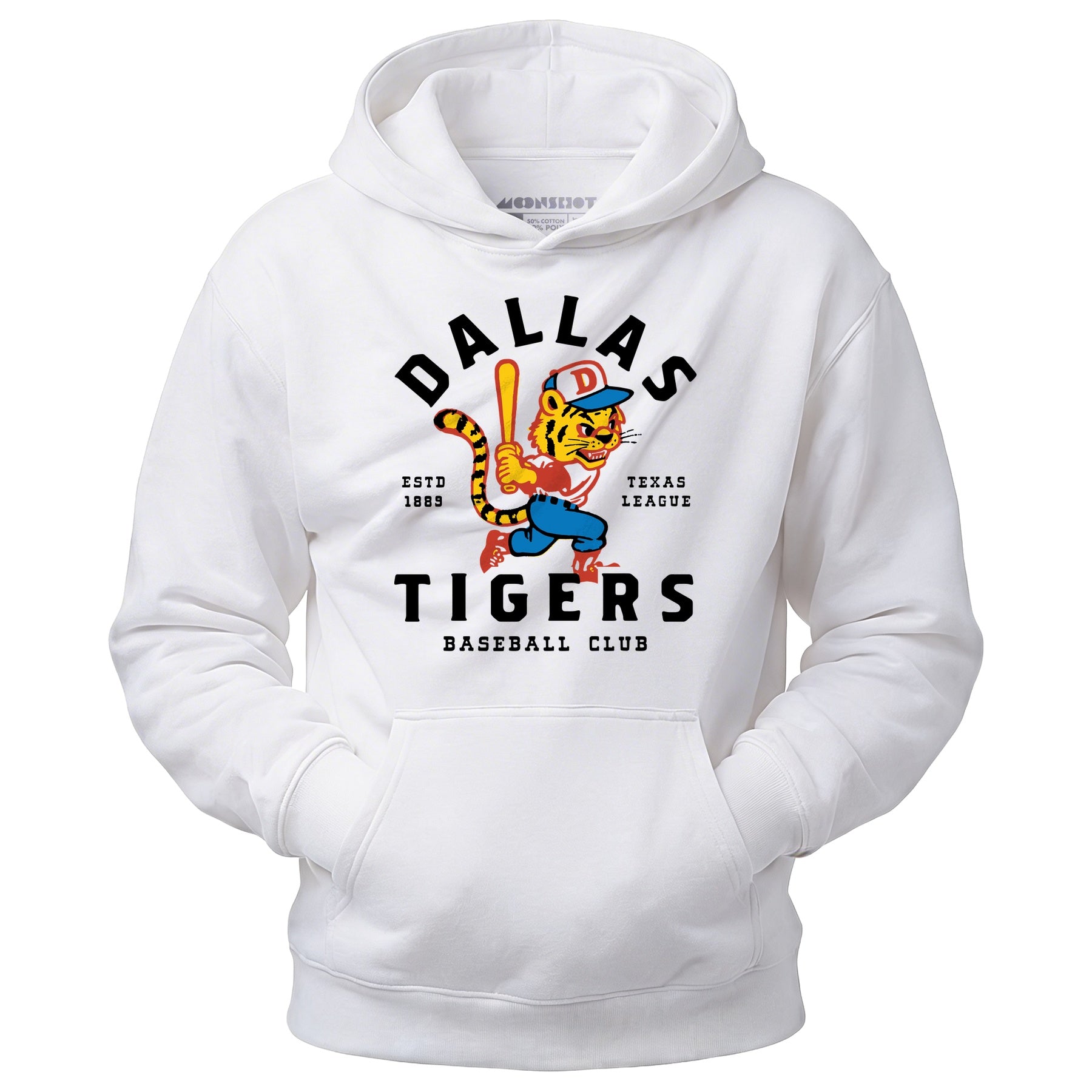 Dallas Tigers - Texas - Vintage Defunct Baseball Teams - Unisex Hoodie