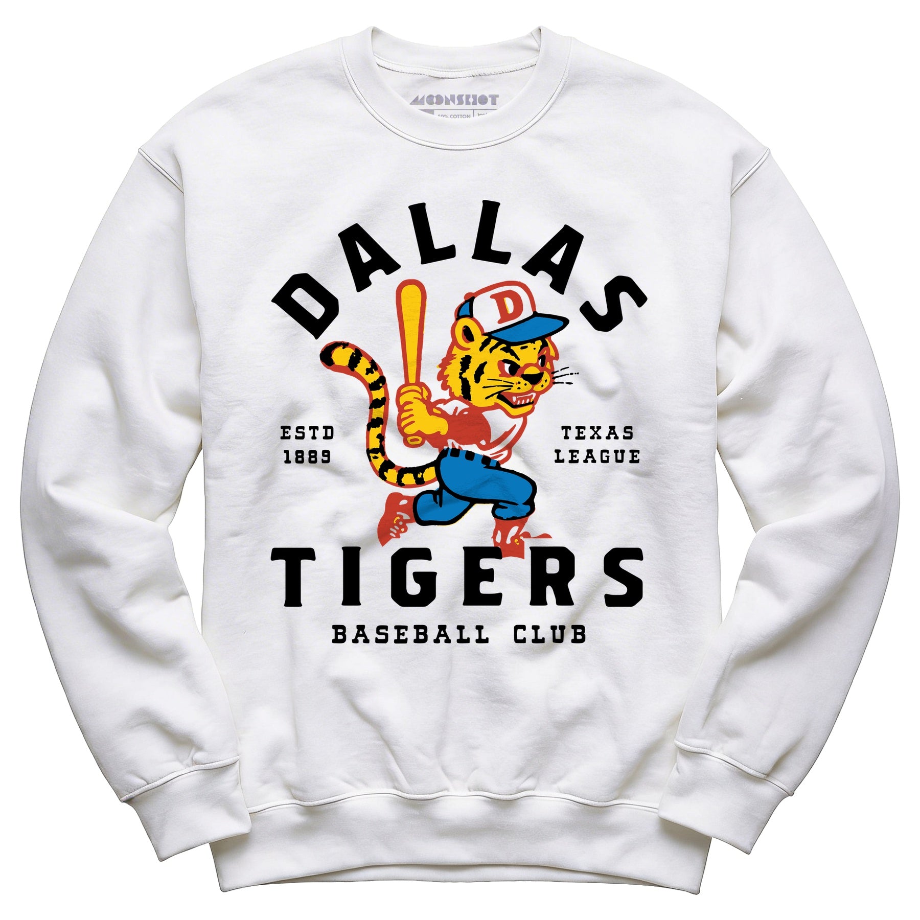 Dallas Tigers - Texas - Vintage Defunct Baseball Teams - Unisex Sweatshirt