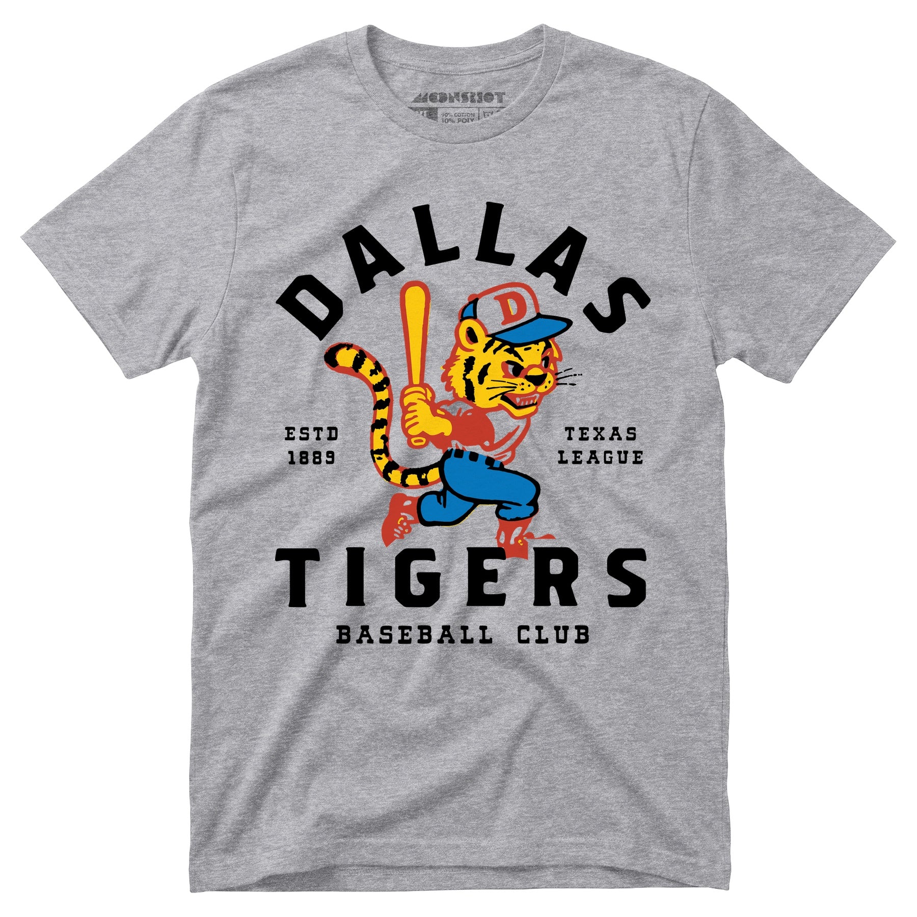 Dallas Tigers - Texas - Vintage Defunct Baseball Teams - Unisex T-Shirt