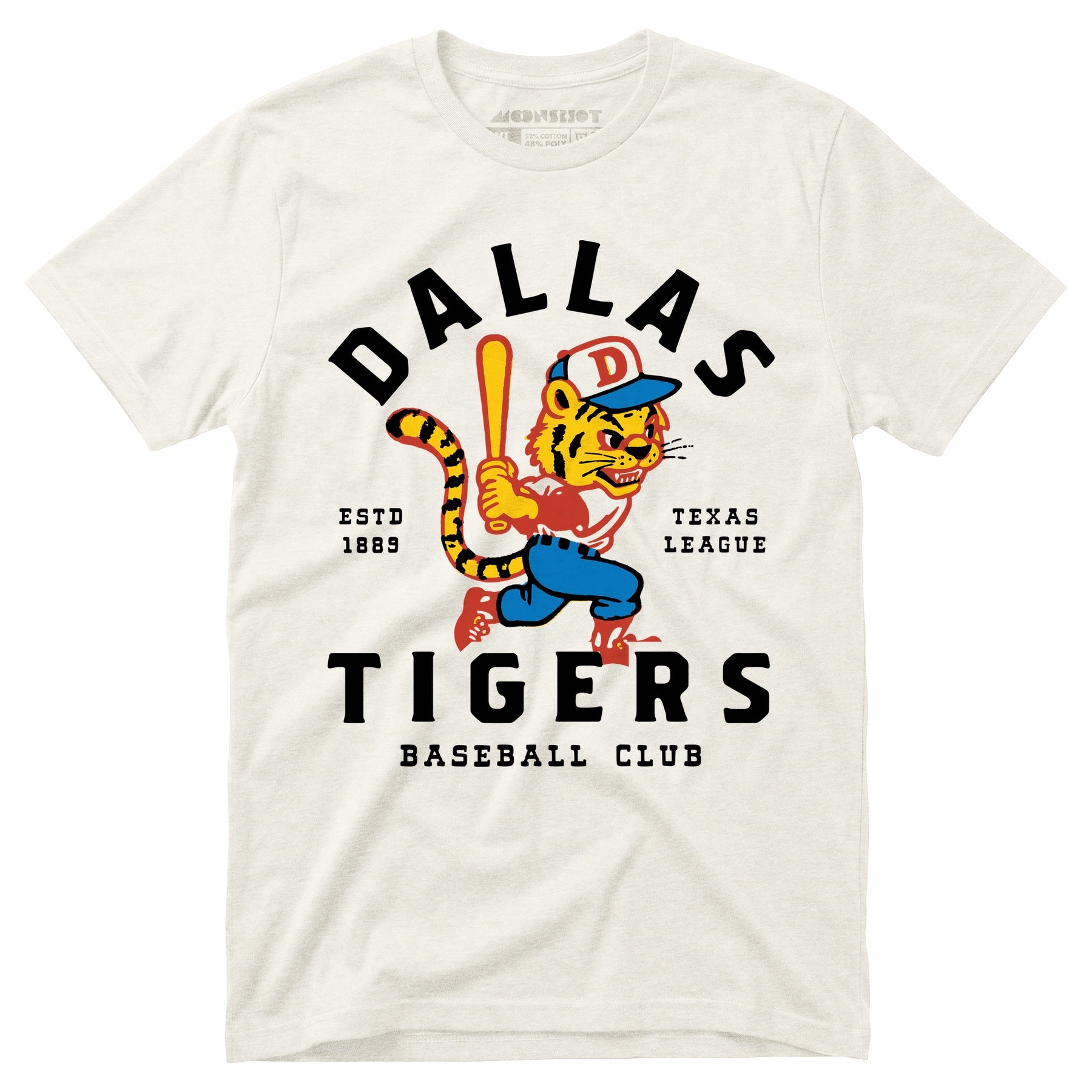 Dallas Tigers - Texas - Vintage Defunct Baseball Teams - Unisex T-Shirt