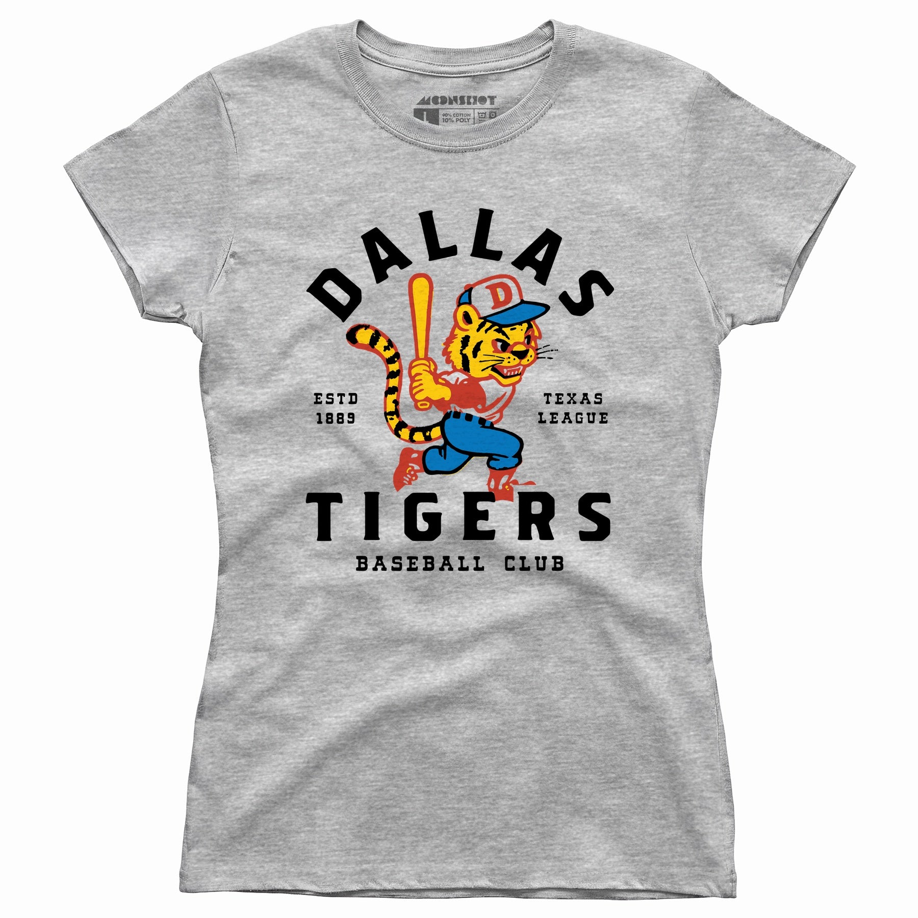Dallas Tigers - Texas - Vintage Defunct Baseball Teams - Women's T-Shirt