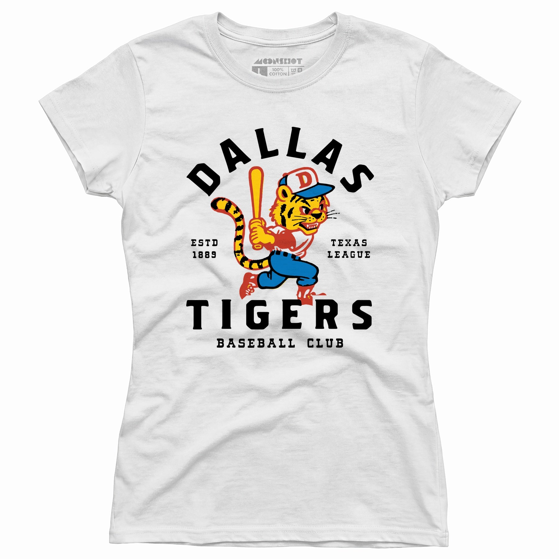 Dallas Tigers - Texas - Vintage Defunct Baseball Teams - Women's T-Shirt