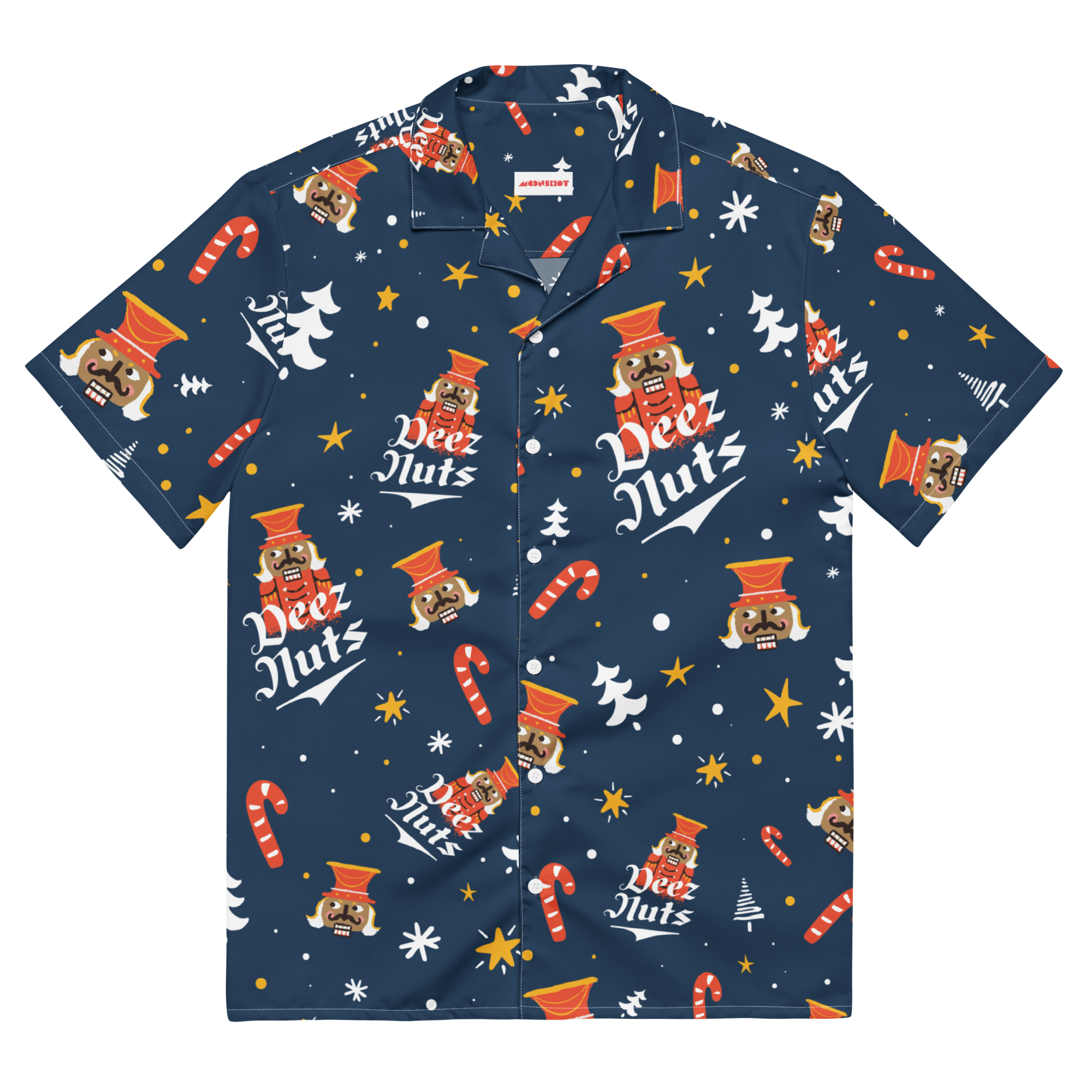 Deez Nuts Nutcracker - Button Up Shirt