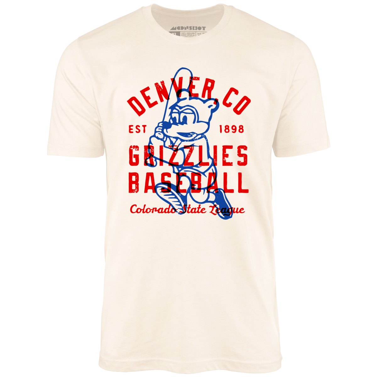 Denver Grizzlies - Colorado - Vintage Defunct Baseball Teams - Unisex T-Shirt