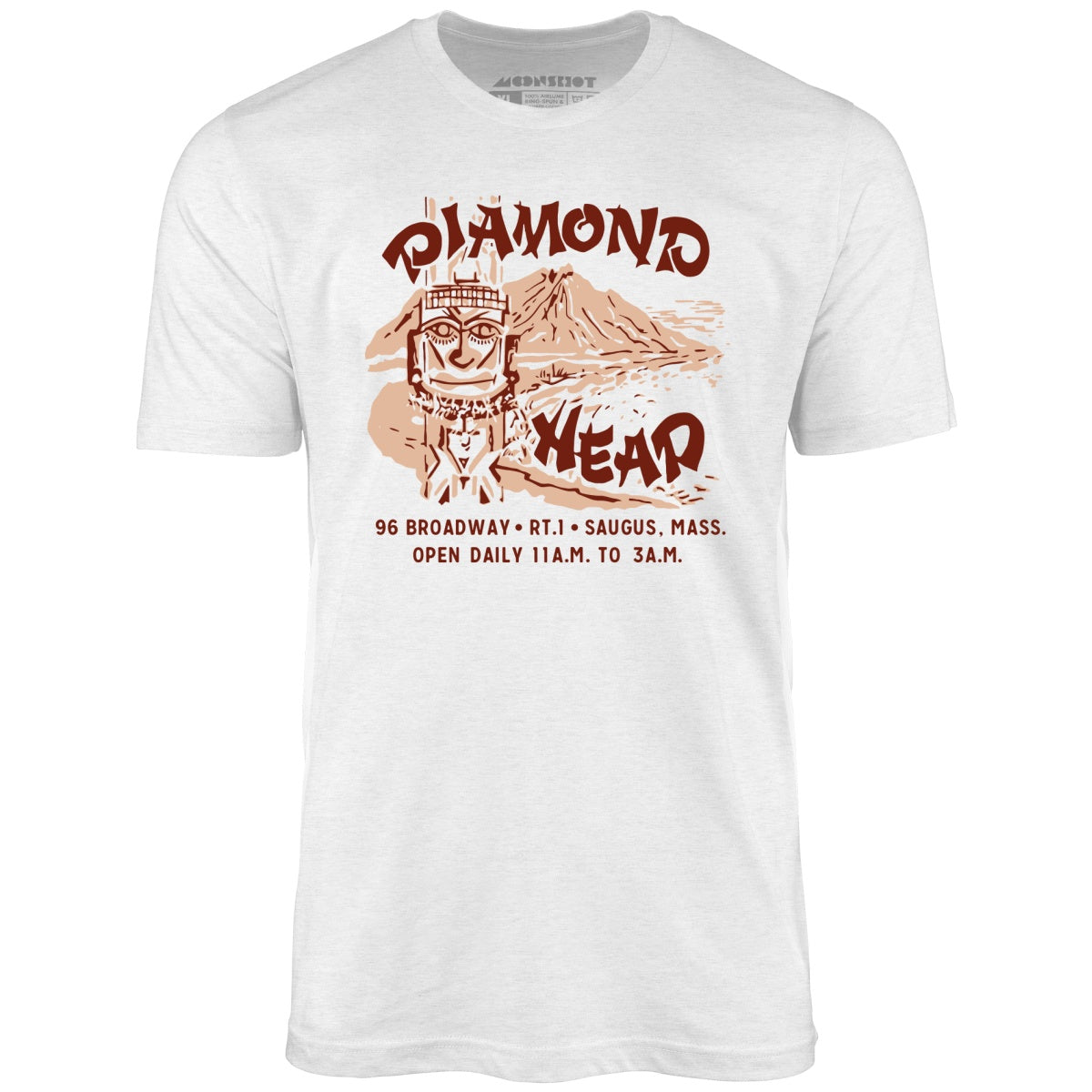 Diamond Head - Saugus, MA - Vintage Tiki Bar - Unisex T-Shirt