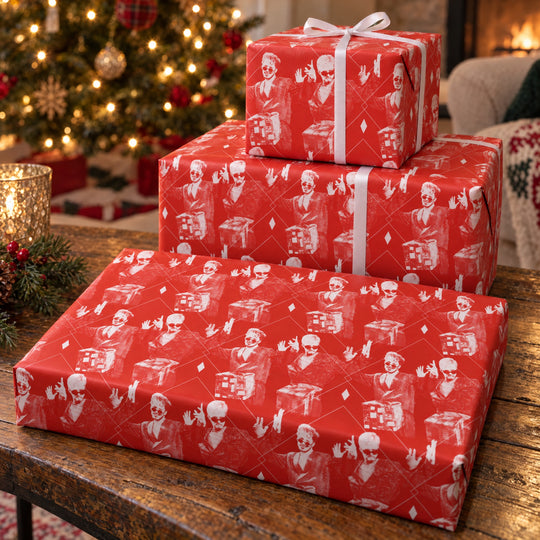 Dick in a Box - Gift Wrapping Paper