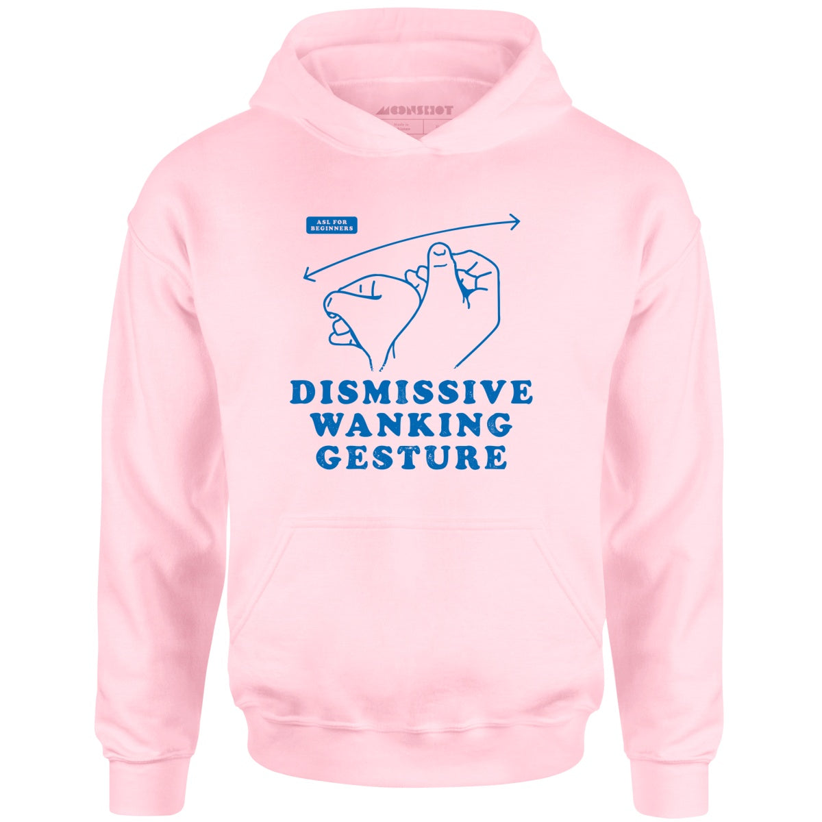 Dismissive Wanking Gesture - Unisex Hoodie