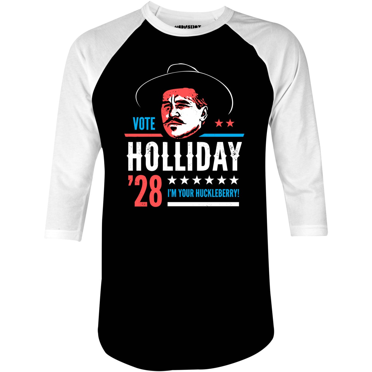 Doc Holliday 2028 - 3/4 Sleeve Raglan T-Shirt