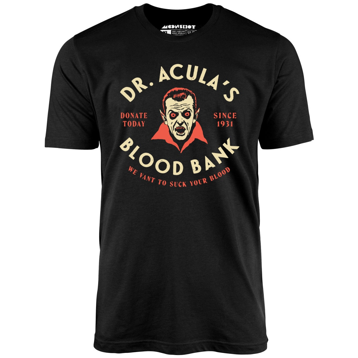 Dr. Acula's Blood Bank - Unisex T-Shirt