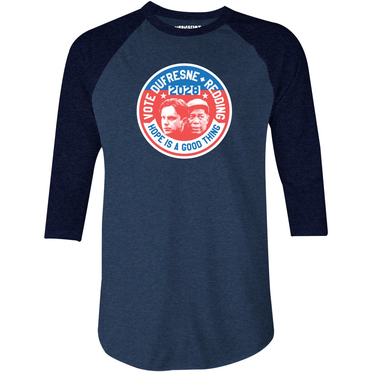 Dufresne Redding 2028 - 3/4 Sleeve Raglan T-Shirt