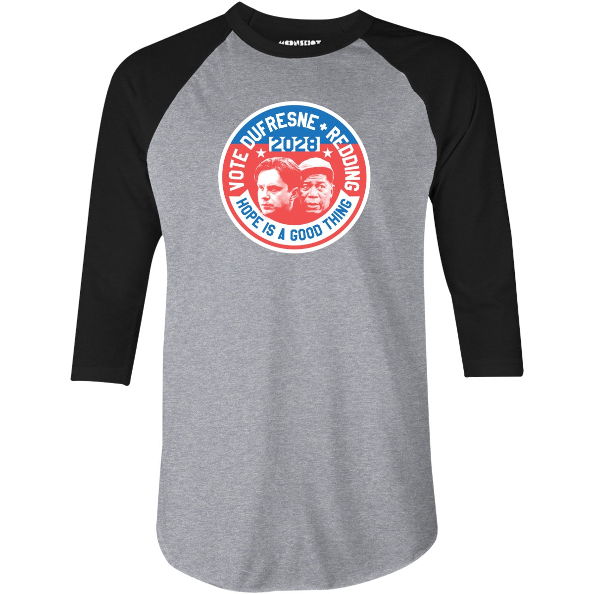 Dufresne Redding 2028 - 3/4 Sleeve Raglan T-Shirt