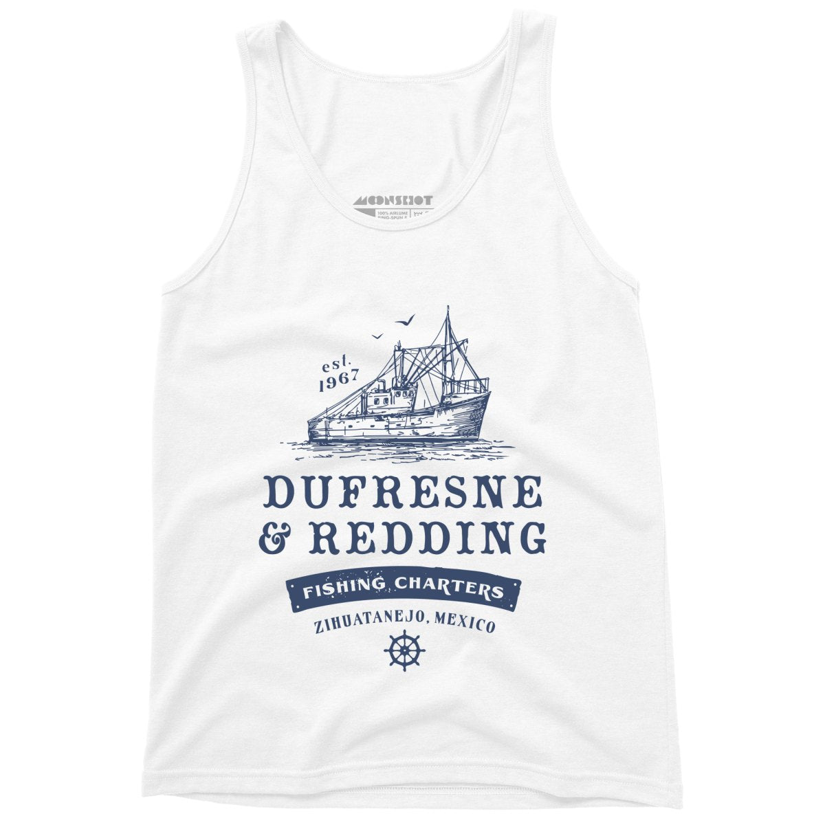 Dufresne & Redding Fishing Charters - Unisex Tank Top