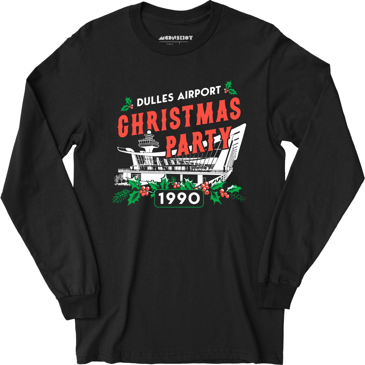 Dulles Airport Christmas Party 1990 - Long Sleeve T-Shirt