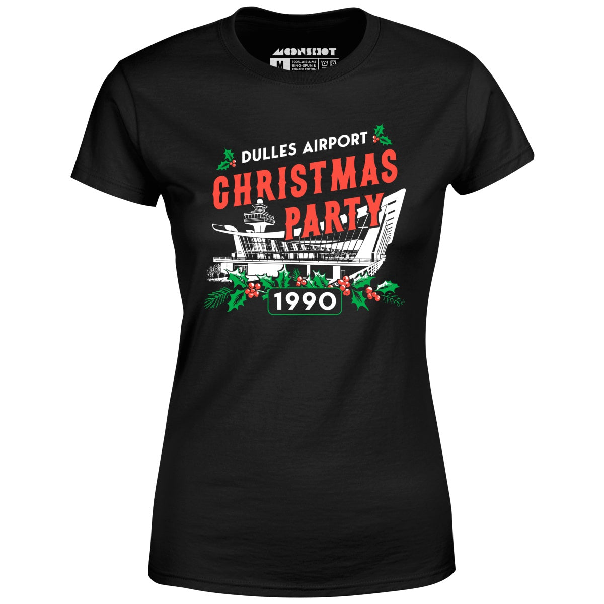 Dulles Airport Christmas Party 1990 - Women's T-Shirt