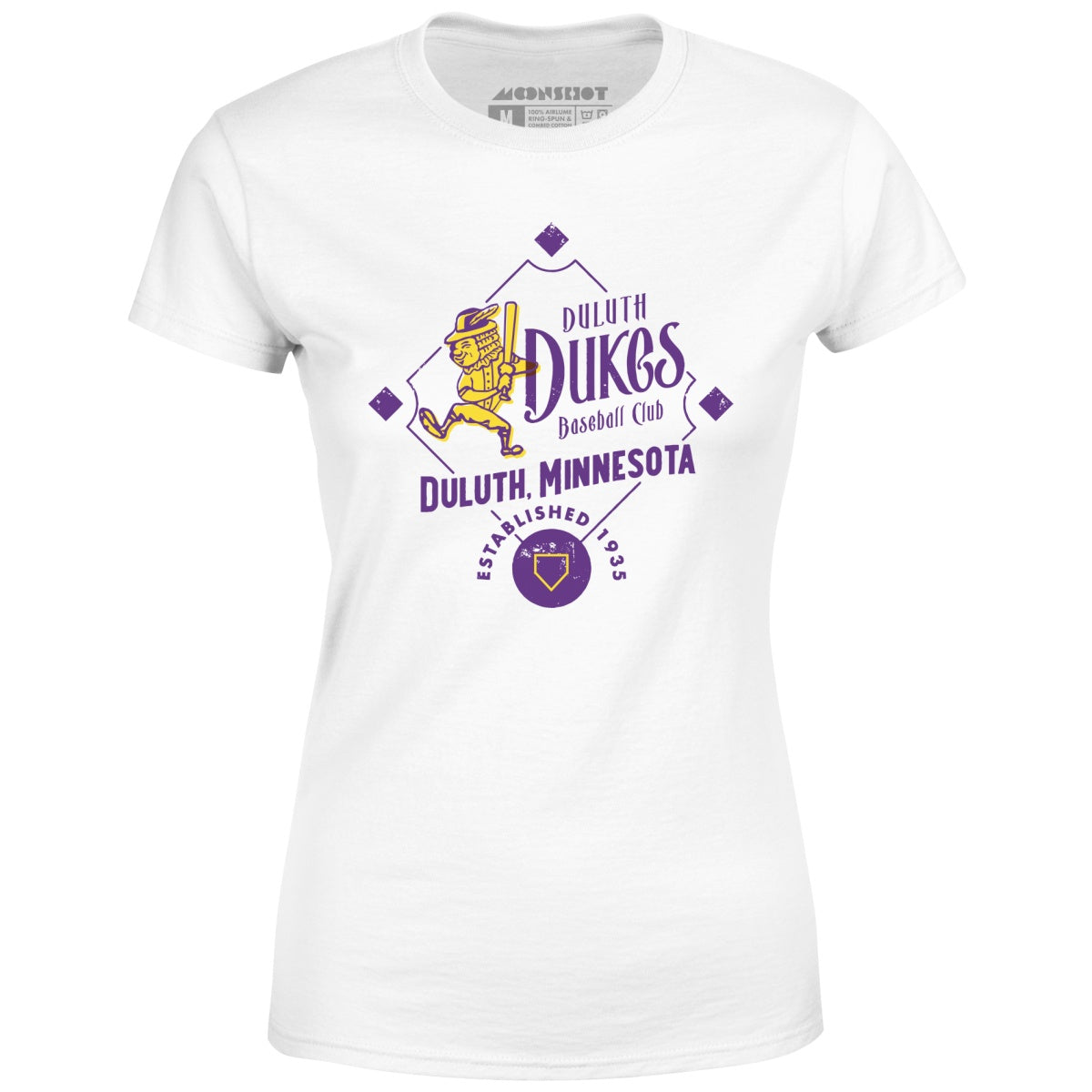 Duluth Dukes - Minnesota - Vintage Defunct Baseball Teams - Women's T-Shirt