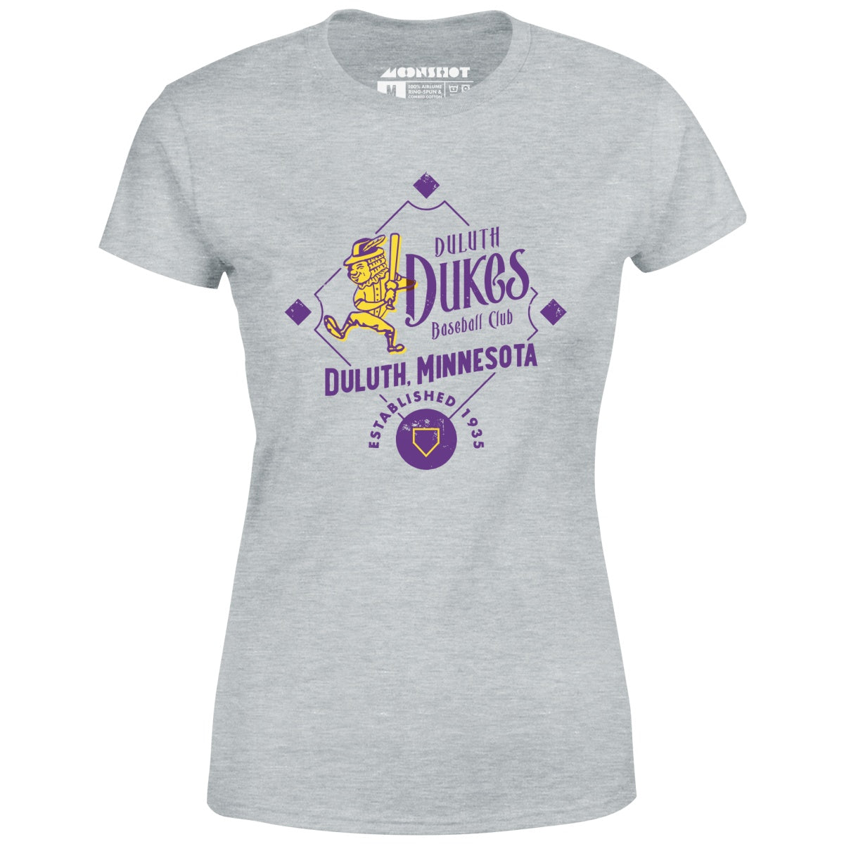 Duluth Dukes - Minnesota - Vintage Defunct Baseball Teams - Women's T-Shirt
