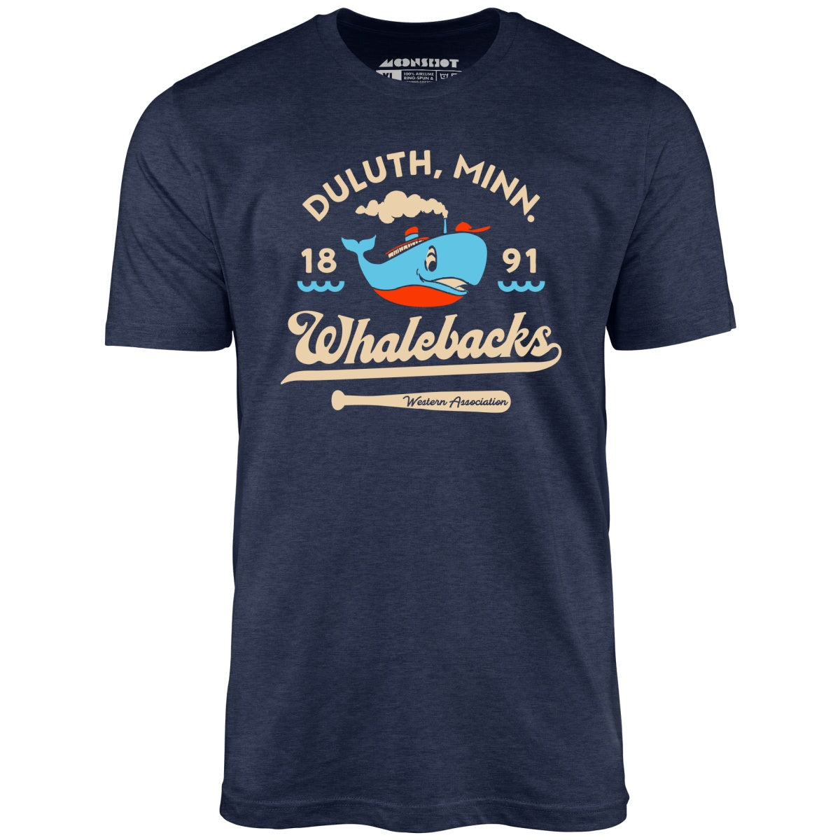 Duluth Whalebacks - Minnesota - Vintage Defunct Baseball Teams - Unisex T-Shirt