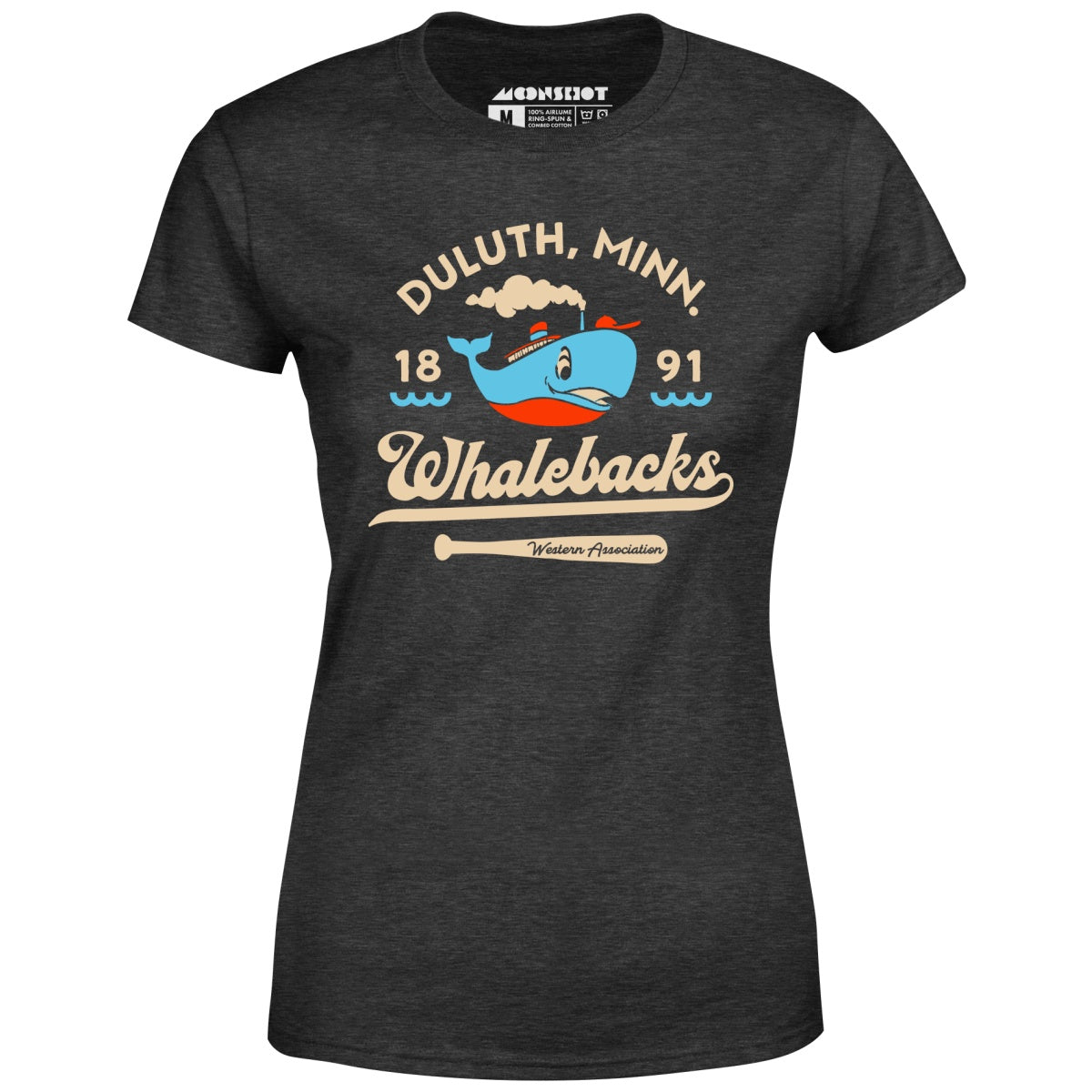 Duluth Whalebacks - Minnesota - Vintage Defunct Baseball Teams - Women's T-Shirt