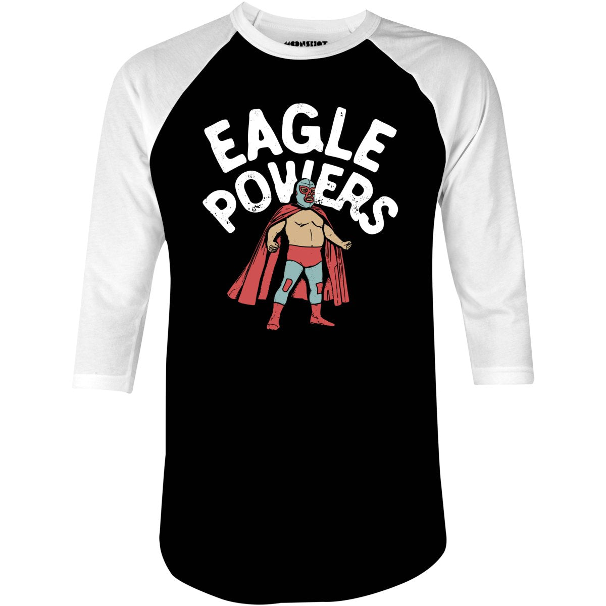 Eagle Powers - 3/4 Sleeve Raglan T-Shirt