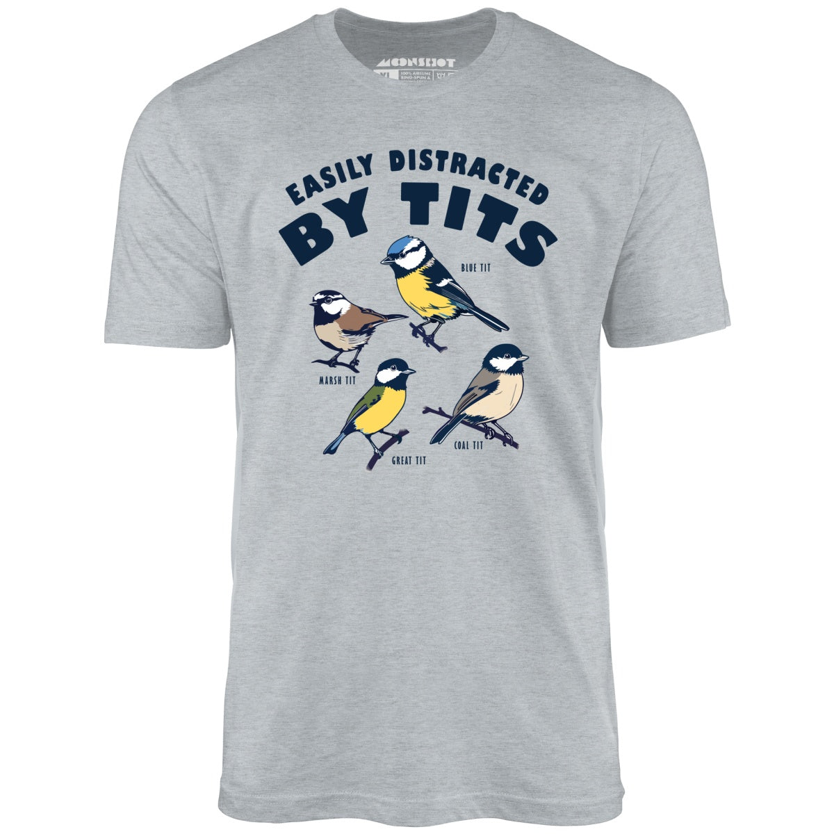 Easily Distracted Birds - Unisex T-Shirt