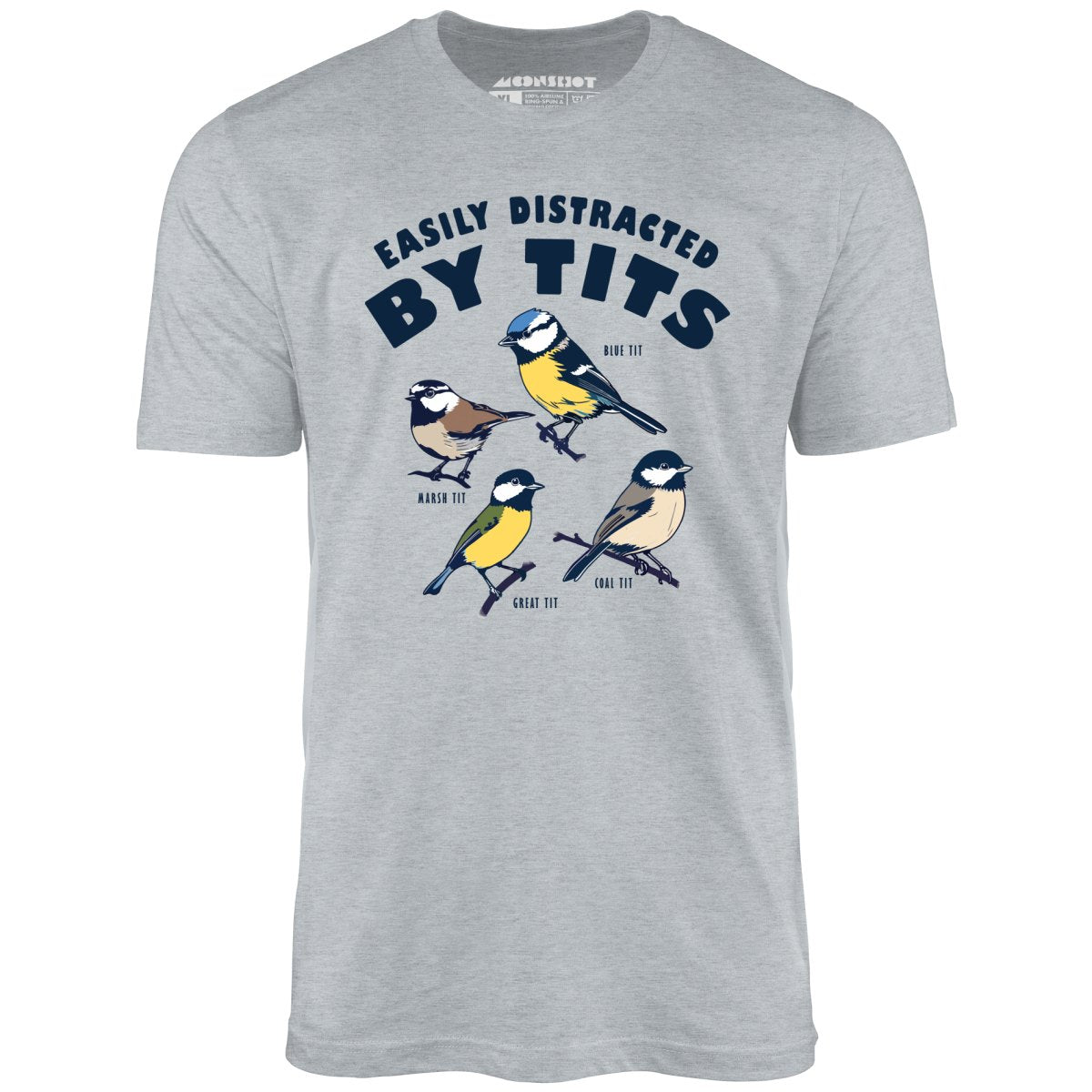 Easily Distracted Birds - Unisex T-Shirt