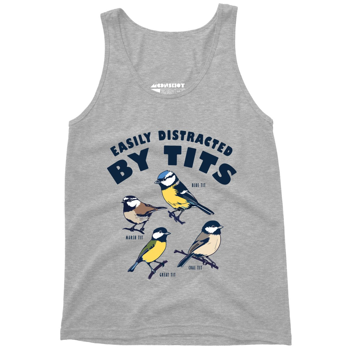 Easily Distracted Birds - Unisex Tank Top