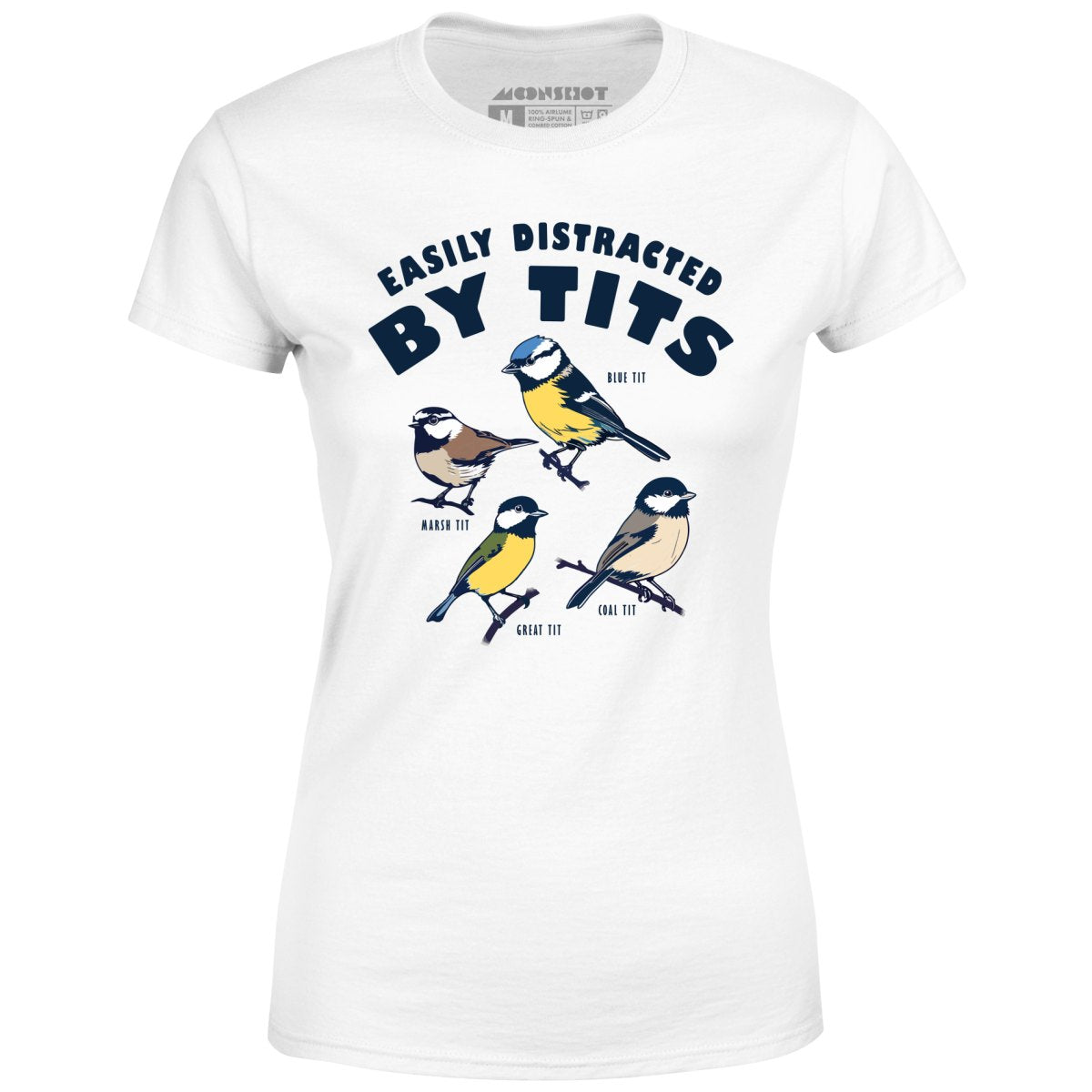 Easily Distracted Birds - Women's T-Shirt