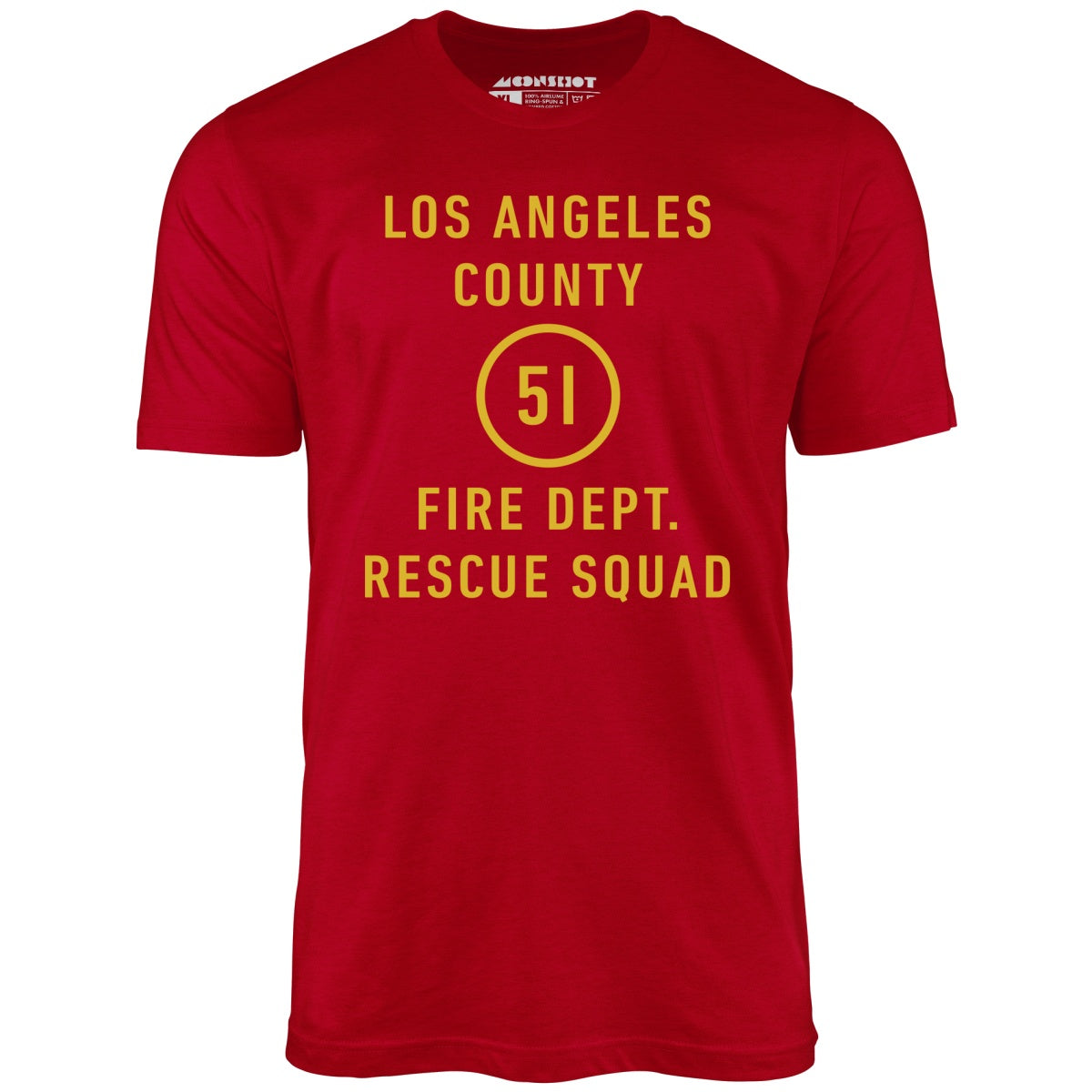 Emergency - Los Angeles County Fire Dept. Squad 51 - Unisex Tall T-Shirt