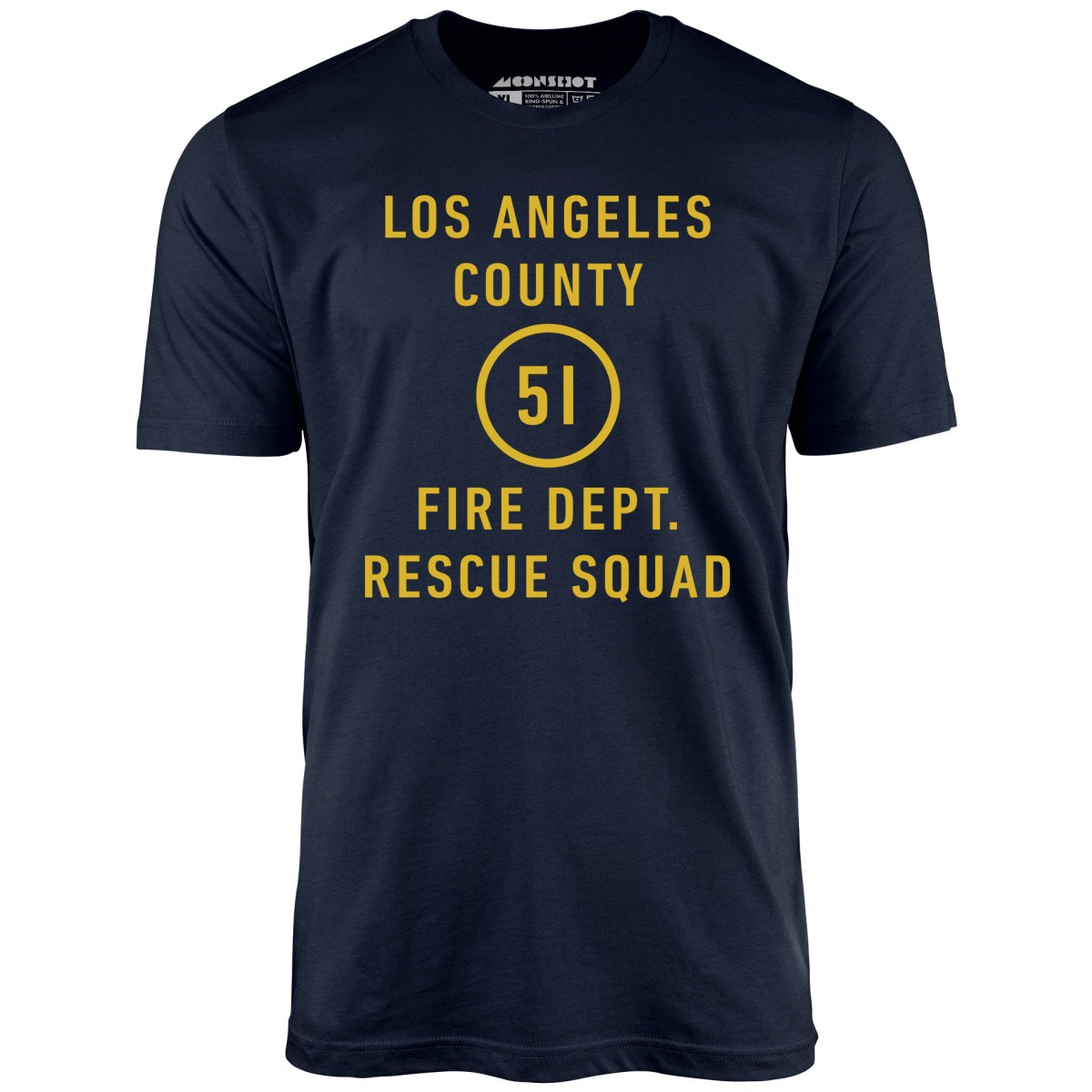 Emergency - Los Angeles County Fire Dept. Squad 51 - Unisex Tall T-Shirt