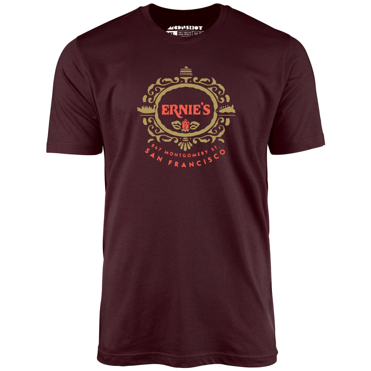 Ernie's - San Francisco, CA - Vintage Restaurant - Unisex T-Shirt