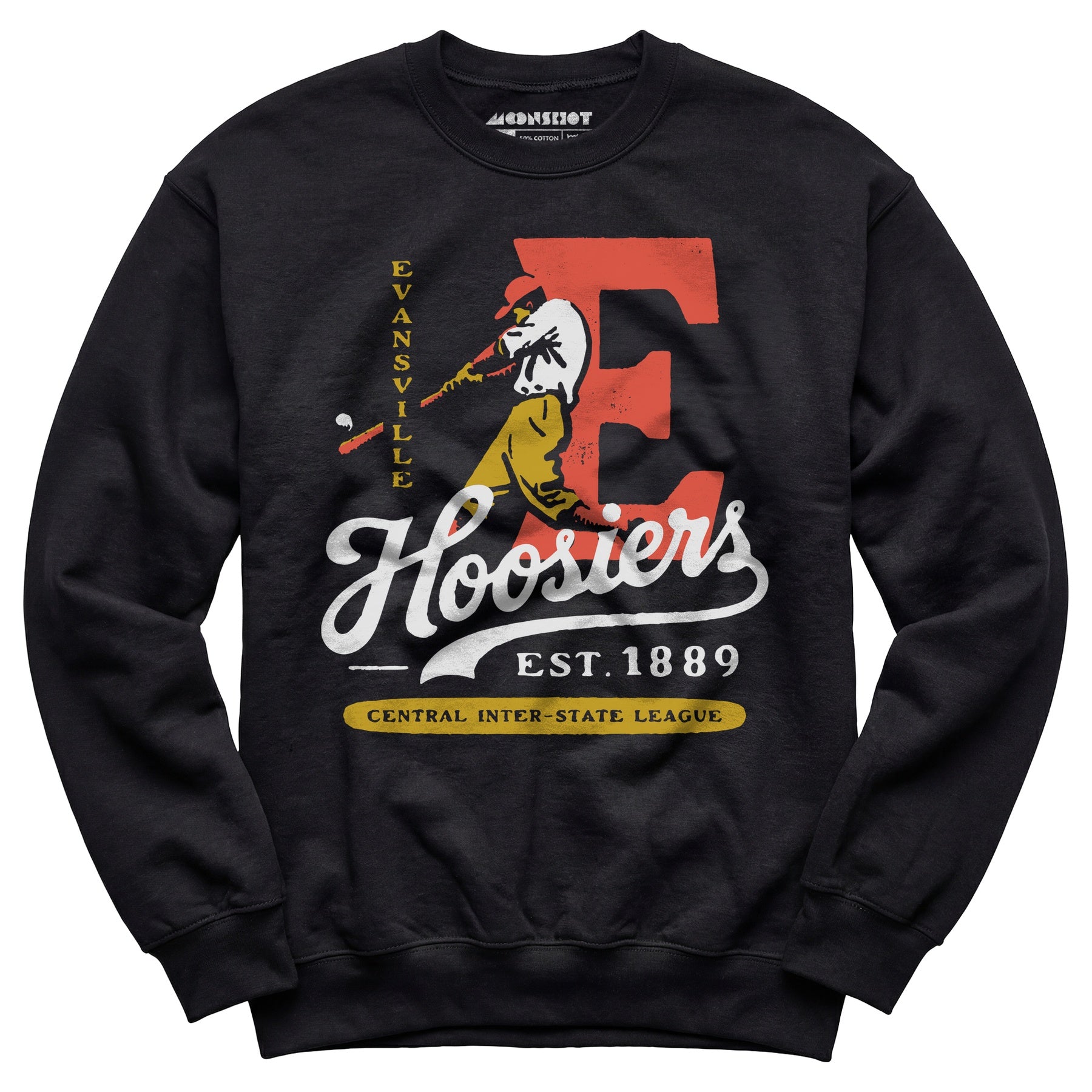 Evansville Hoosiers - Indiana - Vintage Defunct Baseball Teams - Unisex Sweatshirt