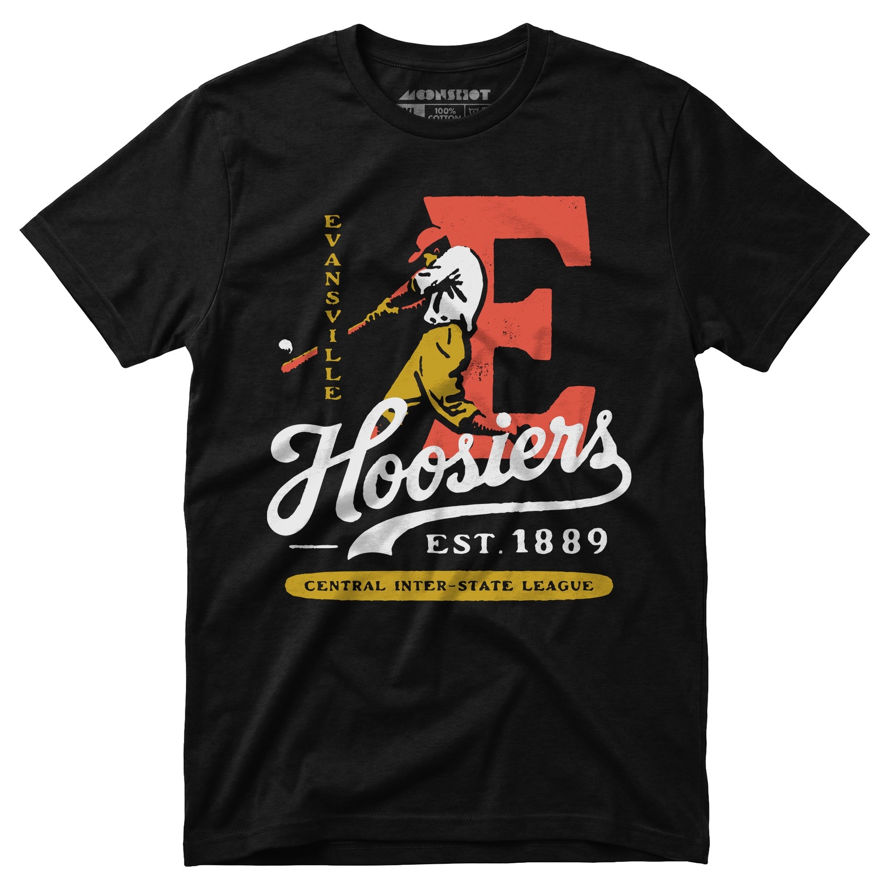 Evansville Hoosiers - Indiana - Vintage Defunct Baseball Teams - Unisex T-Shirt