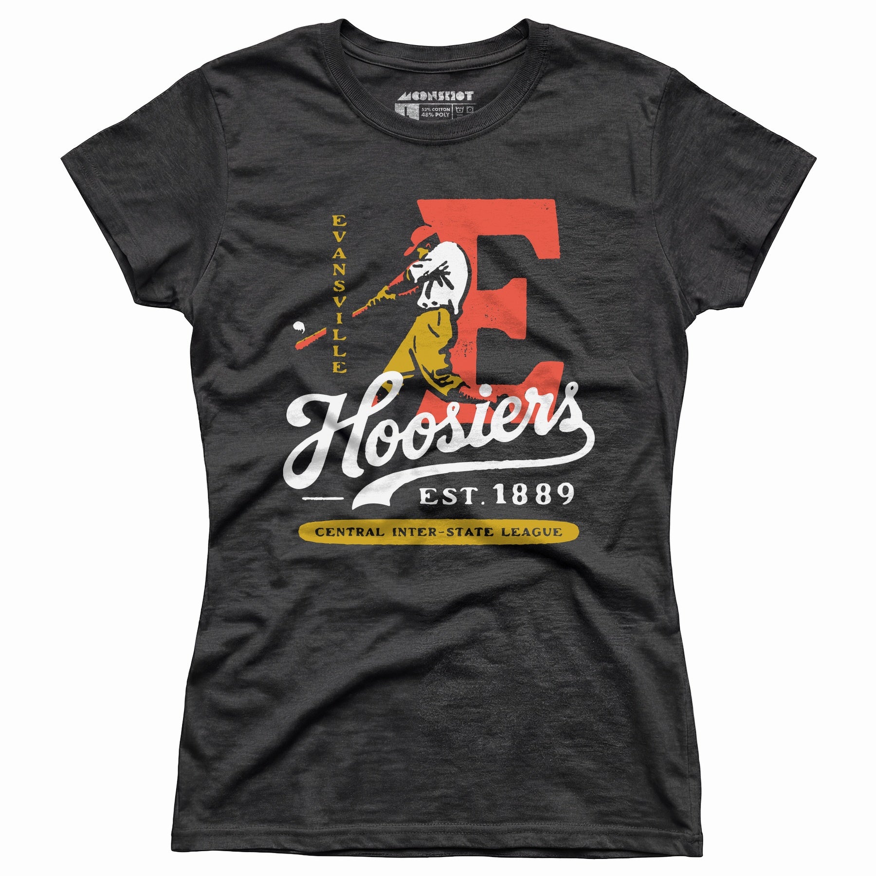 Evansville Hoosiers - Indiana - Vintage Defunct Baseball Teams - Women's T-Shirt
