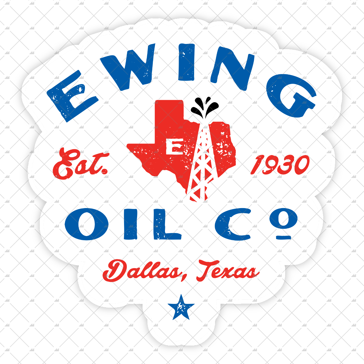Ewing Oil Co. - Sticker