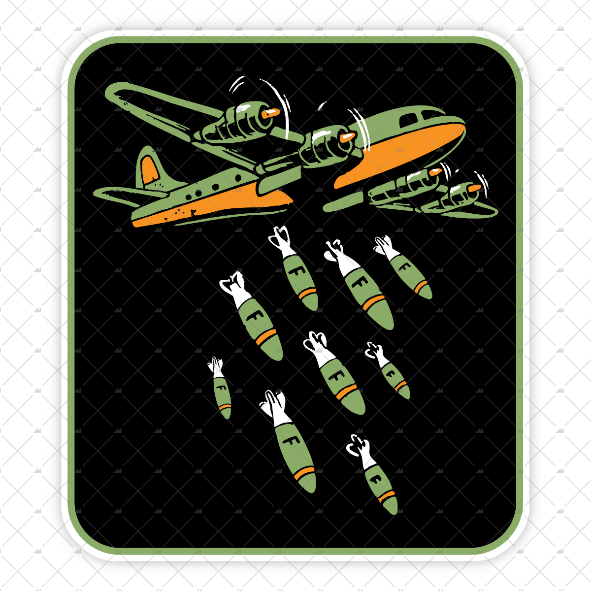 F-Bombs v2 - Sticker