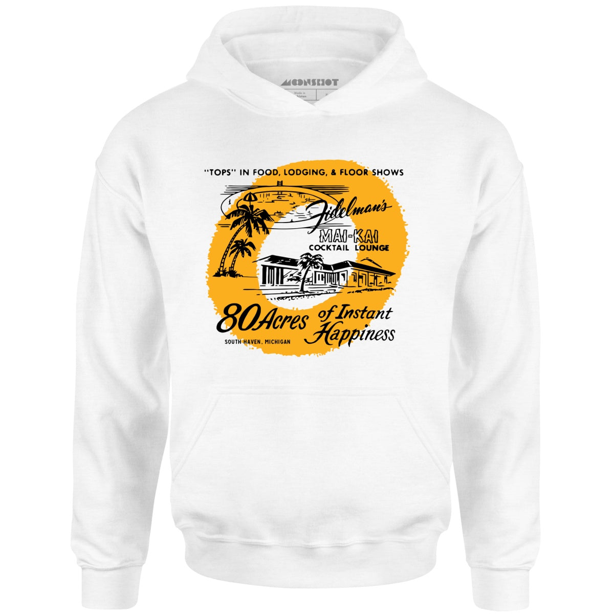 Fidelman's Mai-Kai - South Haven, MI - Vintage Tiki Bar - Unisex Hoodie