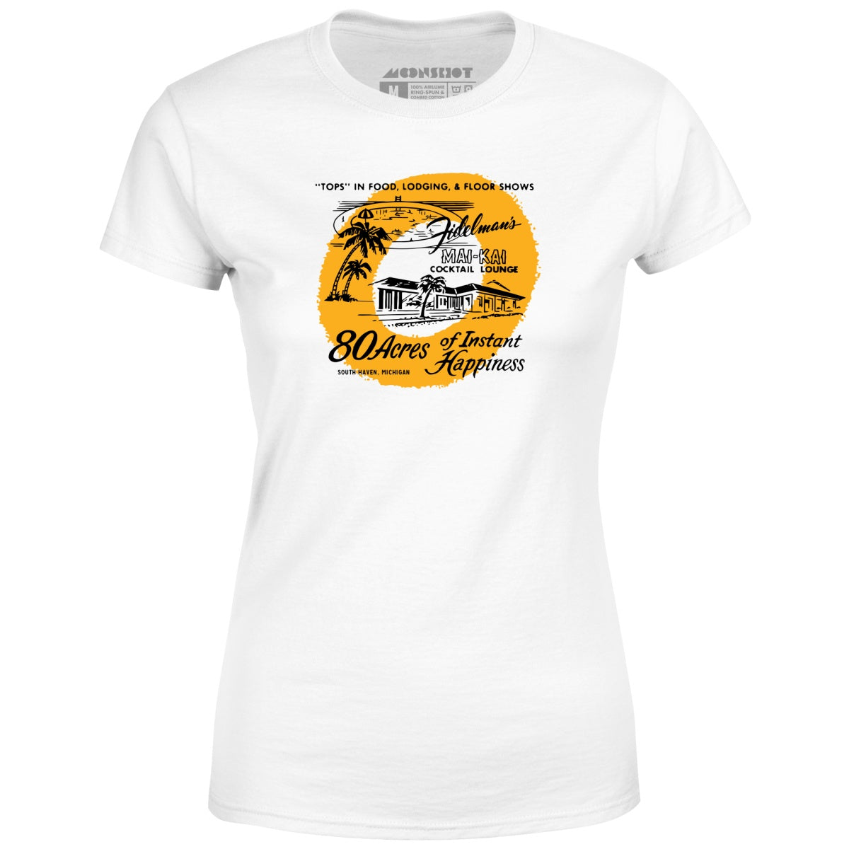 Fidelman's Mai-Kai - South Haven, MI - Vintage Tiki Bar - Women's T-Shirt