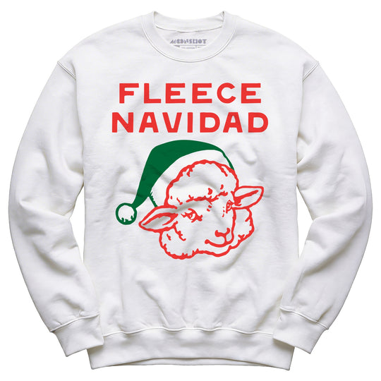 Fleece Navidad - Unisex Sweatshirt