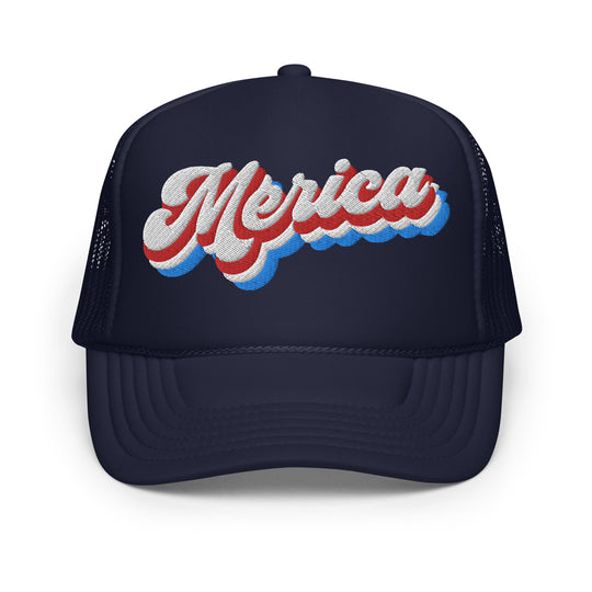 Merica Stylish - Classic Foam Trucker Hat