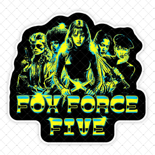 Fox Force Five - Sticker
