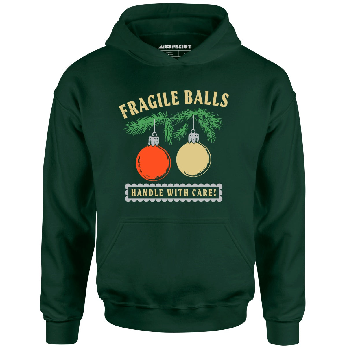 Fragile Balls Handle With Care - Unisex Hoodie