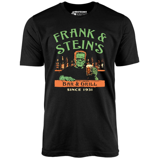Frank and Stein's Bar and Grill - Black - Unisex T-Shirt